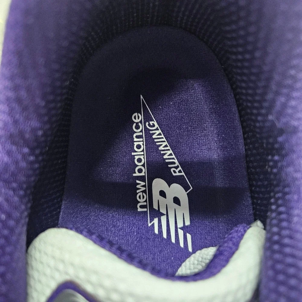 New Balance 990 V6 Sneakers Made In USA U990WB6 White Black‎ Purple Men Size 11